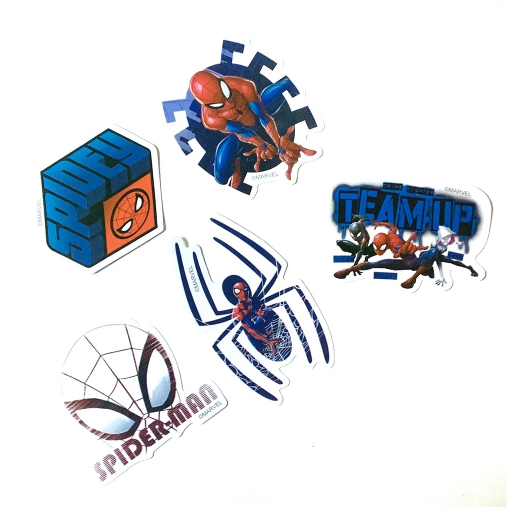 Spider Man (5) Stickers